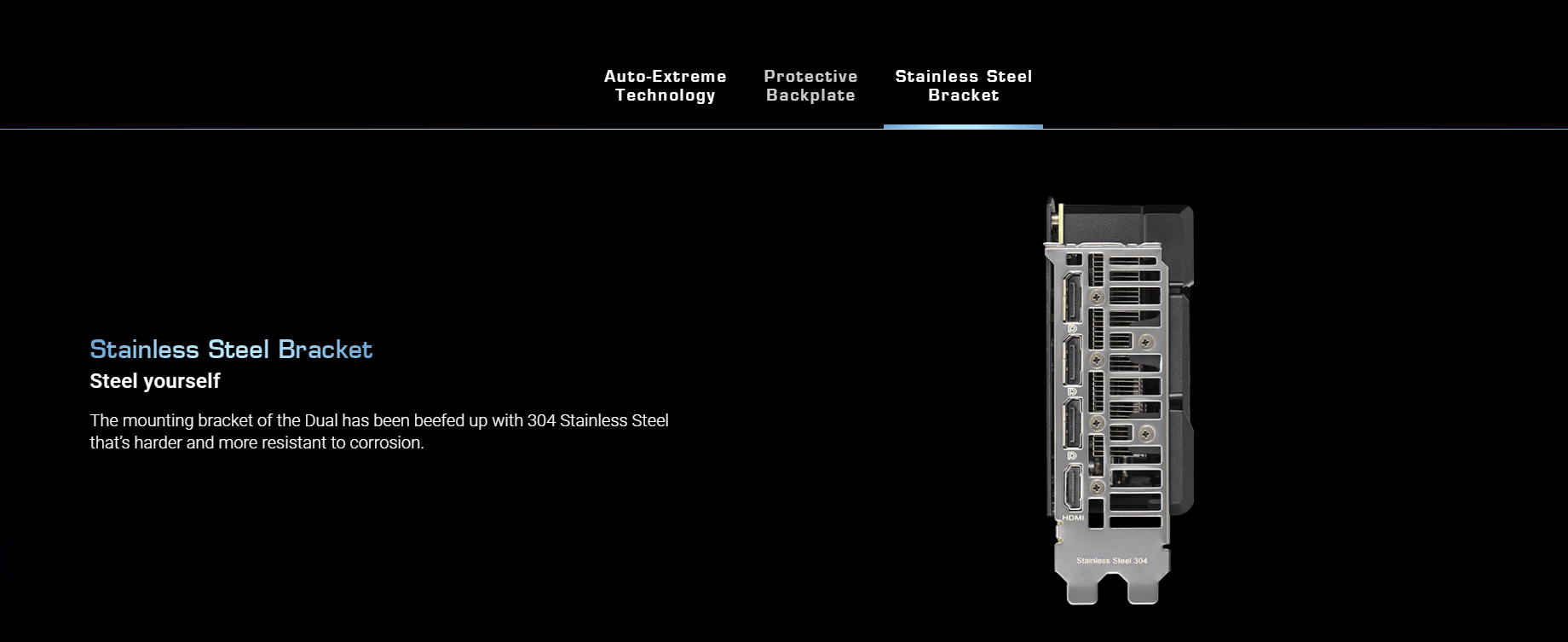 A large marketing image providing additional information about the product ASUS GeForce RTX 4070 SUPER Dual EVO OC 12GB GDDR6X - Additional alt info not provided